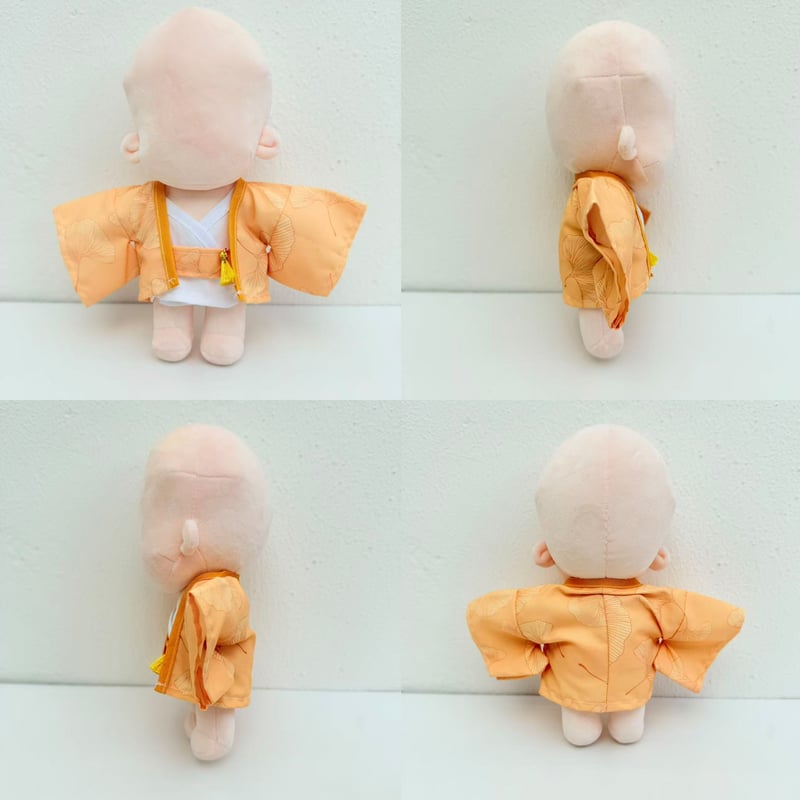 和服風ぬいぐるみ 小型 20cmぬい服】和風3点SET（羽織・インナー・タッセル帯） | G.triGer