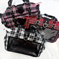 【lucky ying】チェック柄痛バッグ【推し活グッズ】