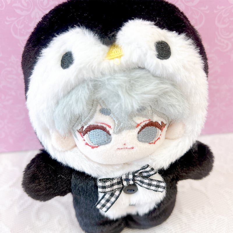 ぬい服】ぬいぐるみ用着ぐるみ(ペンギン・うさぎ・ブタ)/10cm用