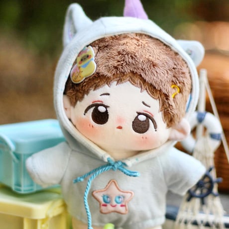 【ぬい服】ぬいぐるみ用耳付きパーカー 10cm 用【推し活グッズ】