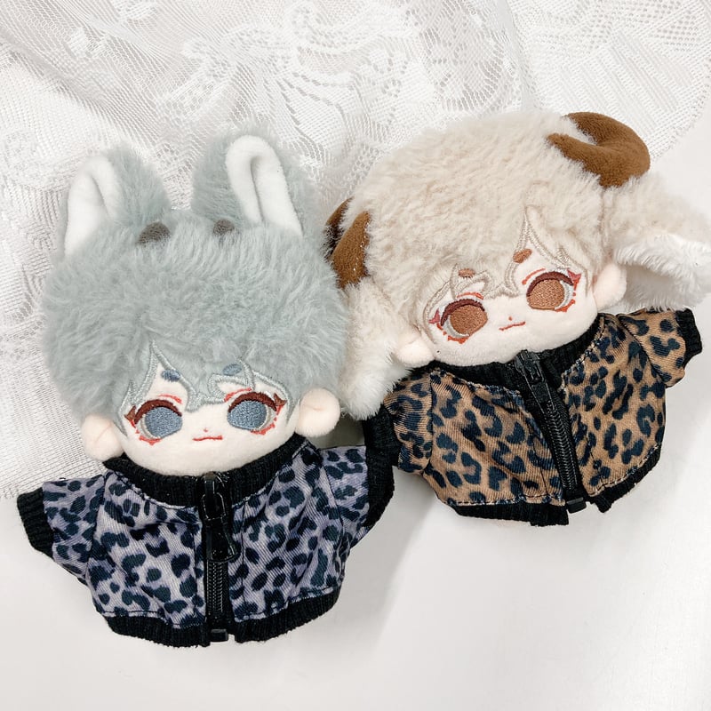 ぬい服】ヒョウ柄ジャケット 10cmぬいぐるみ用 | G.triGer