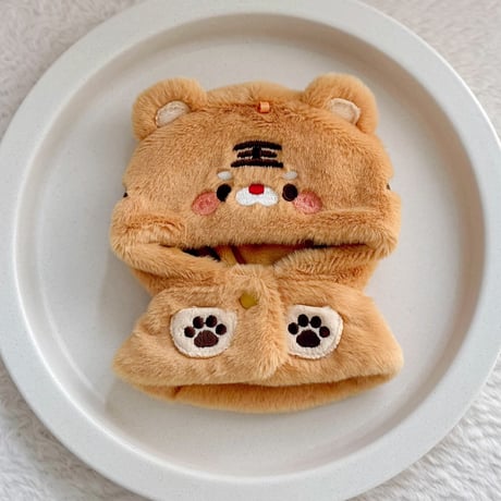 ぬい服　もこもこアニマル着ぐるみ　10cm用【推し活グッズ】