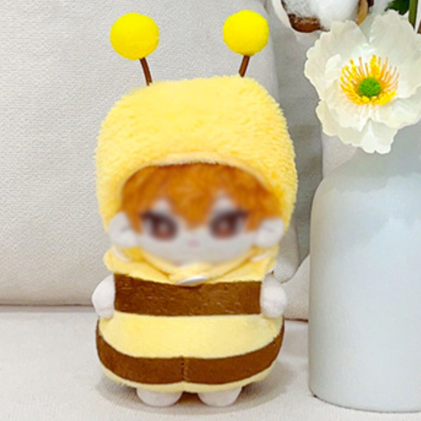 10cm ぬい服 ぬいぐるみ用 服 みつばち いつぬい にじぱぺっと 10cm ぬい服 ぬいぐるみ用 服 みつばち いつぬい にじぱぺっと