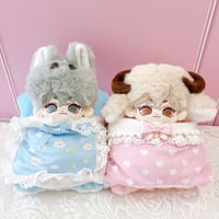 【ぬい服】ぬいぐるみ用ふわふわお布団 【10~15cm用】【推し活グッズ】