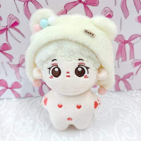 【ぬい服】ぬいぐるみ用くま耳付き帽子 10cm 用【推し活グッズ】