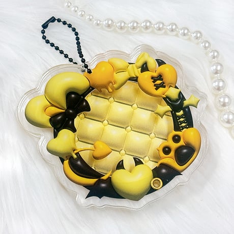 【G.triGerオリジナル 推し活グッズ】缶バッジ用アクリルフレーム 【ぷっくり】58mm用