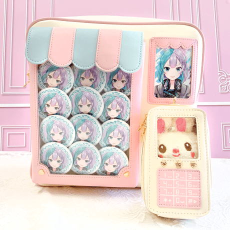【ぬいバ】ぬいポーチ付き痛バッグ