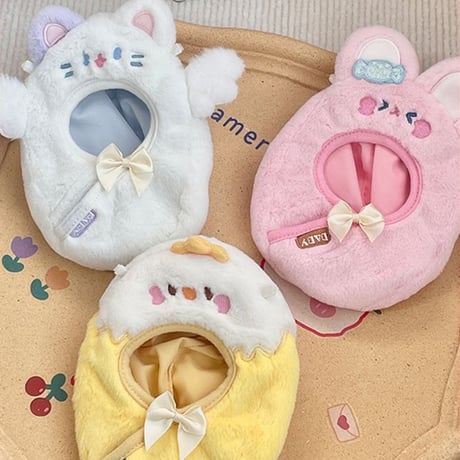 【ぬい服】 ぬいぐるみ用おくるみ【猫・ひよこ・うさぎ】10cm 用【推し活グッズ】