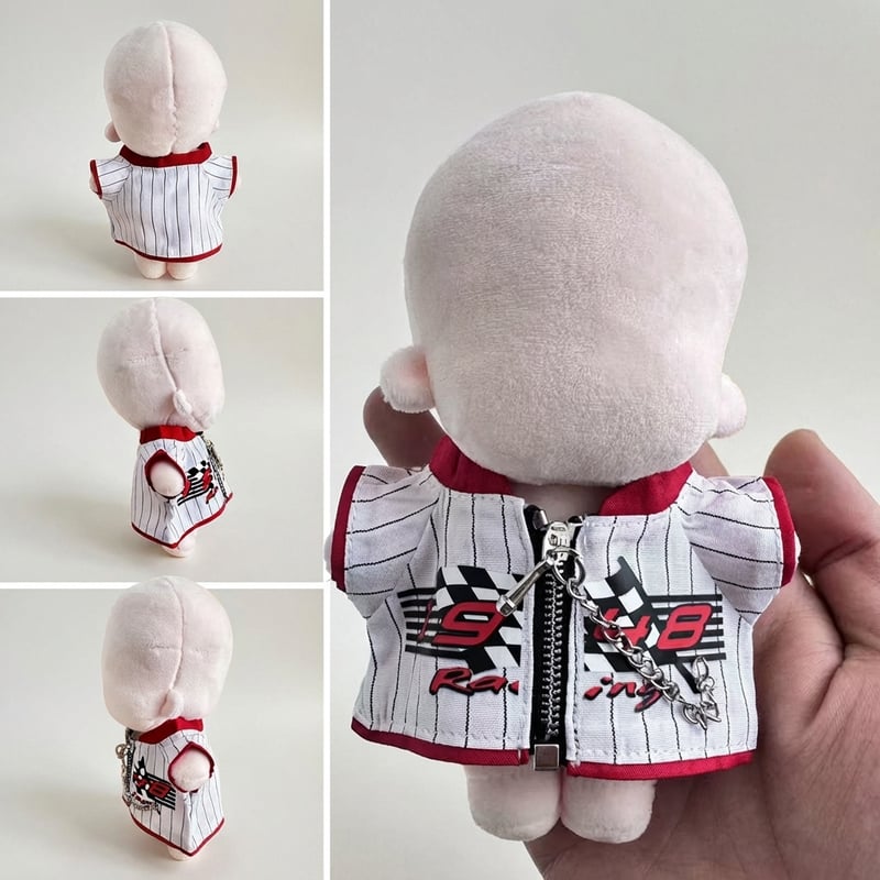 ぬい服】 10cm ぬいぐるみ用 レーシング風ジップアップ | G.triGer