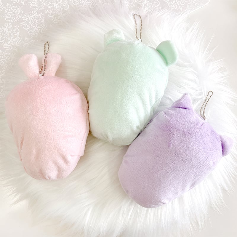 ケム様ぬい服 ふわふわ くま耳 おすわり 着ぐるみ16cm にじぬい 推しぬい ぬい服】おすわりぬい服 16cm シンプル熊 クマ耳 着ぐるみ