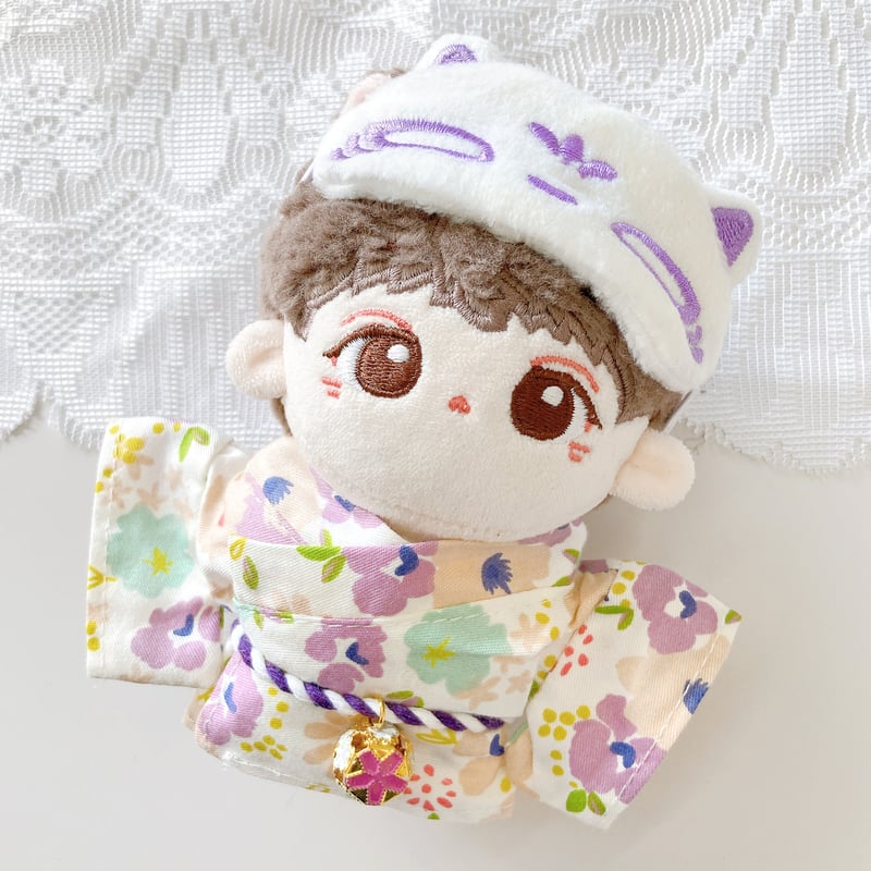 ぬい服】和装セット(浴衣&帯&狐面セット) 10cmぬいぐるみ用 | G.triGer