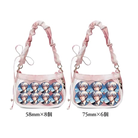 【Seraphim】2WAY ギャザー痛バッグ【推し活グッズ】