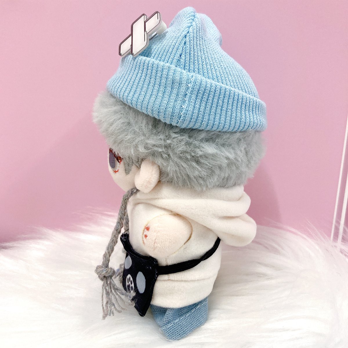 ぬい服】ストリート・カジュアルぬい服 4点セット[帽子＆シャツ