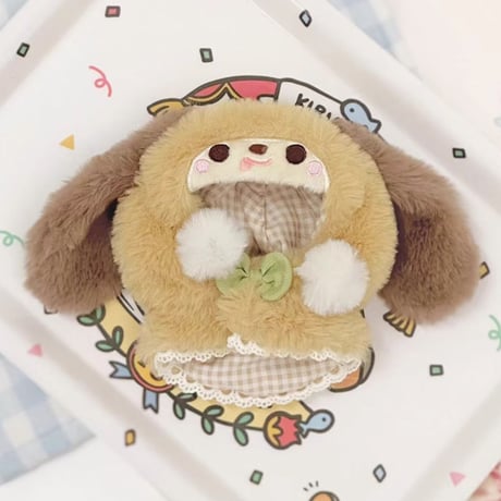 ぬい服　ぬいぐるみ用ふわふわ着ぐるみ　10cm用【推し活グッズ】