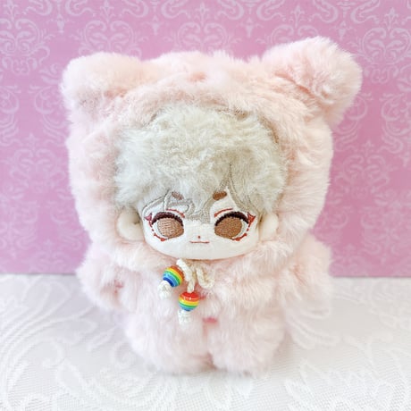 【ぬい服】ぬいぐるみ用着ぐるみ(ペンギン・うさぎ・ブタ)/10cm用 もこもこ