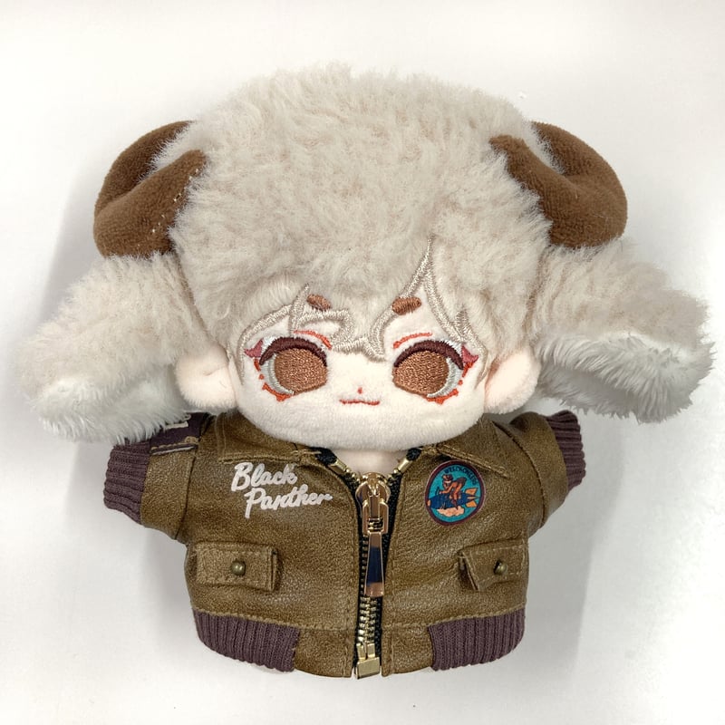 ぬい服】ぬいぐるみ用ヴィンテージ風革ジャン（10〜15cm用） | G.triGer