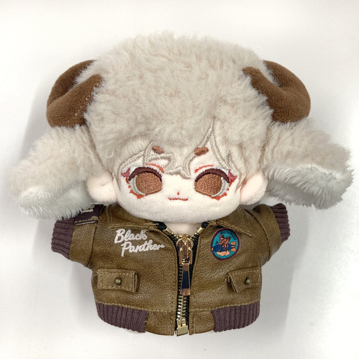 ぬい服】ぬいぐるみ用ヴィンテージ風革ジャン（10〜15cm用） | G.triGer