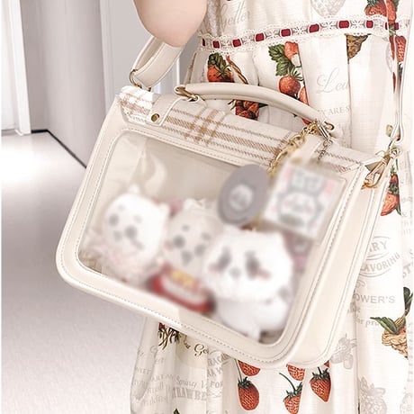【FUYUUNEKO】タータンチェック痛バッグ Milk Dolly【推し活グッズ】