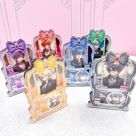 【G.triGerオリジナル 推し活グッズ】アクリルフレーム【アフタヌーンティー】 缶バッジ・カード用