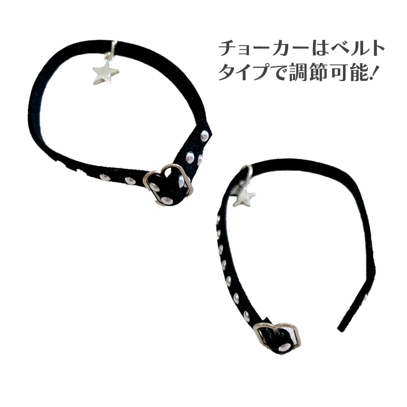 ぬい服】グラフィックTシャツ&ジーパン&チョーカーセット 10cm用【推し