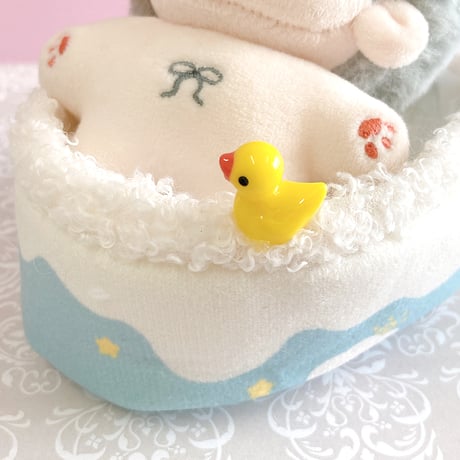 【ぬい服】ぬいぐるみ用お風呂セット　10~15cm用【推し活グッズ】