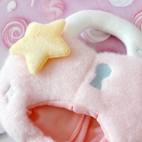 ぬい服　ぬいぐるみ用着ぐるみキャップ【鍵】10cm用【推し活グッズ】