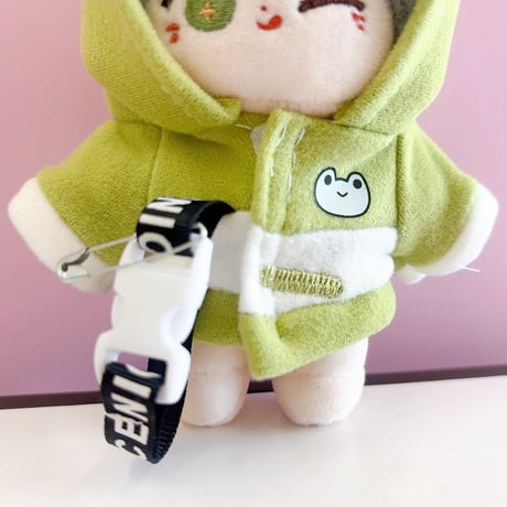 【ぬい服】アニマルパーカー　10cm用