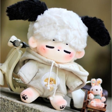 【ぬい服】ぬいぐるみ用耳付きパーカー 10cm 用【推し活グッズ】