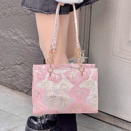 【Seraphim】花柄痛バッグ【推し活グッズ】