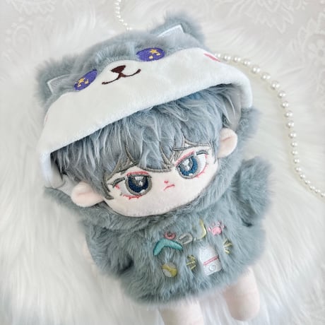 【ぬい服】ふわふわアニマル着ぐるみ【20cm用】【推し活グッズ】