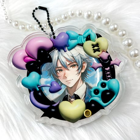 【G.triGerオリジナル 推し活グッズ】缶バッジ用アクリルフレーム 【ぷっくり】58mm用