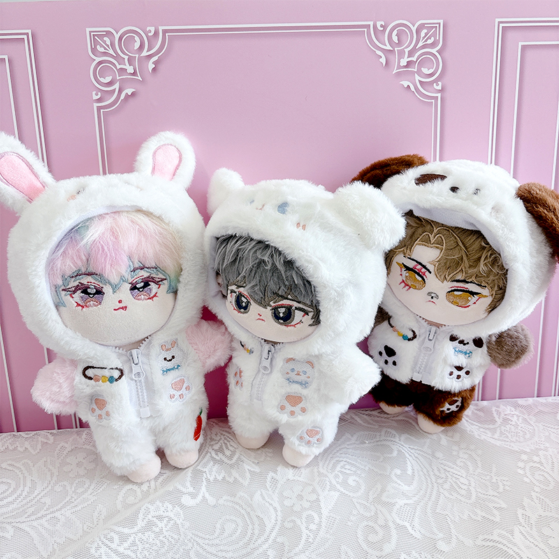 王一博20cmぬいぐるみ服 15cm/20cmぬいぐるみ+服セット 牛ちゃん bjyx 王一博ぬいぐるみ20cm肖