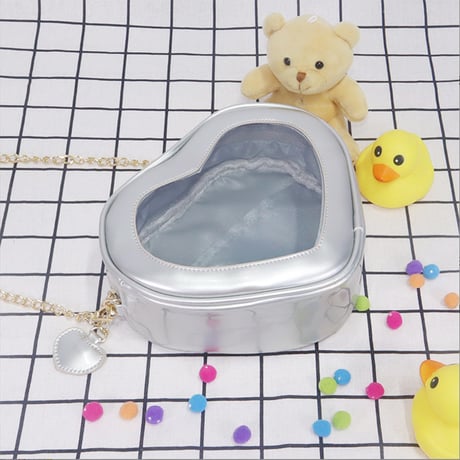 ハート型ぬいぐるみ痛バッグ【推し活グッズ】