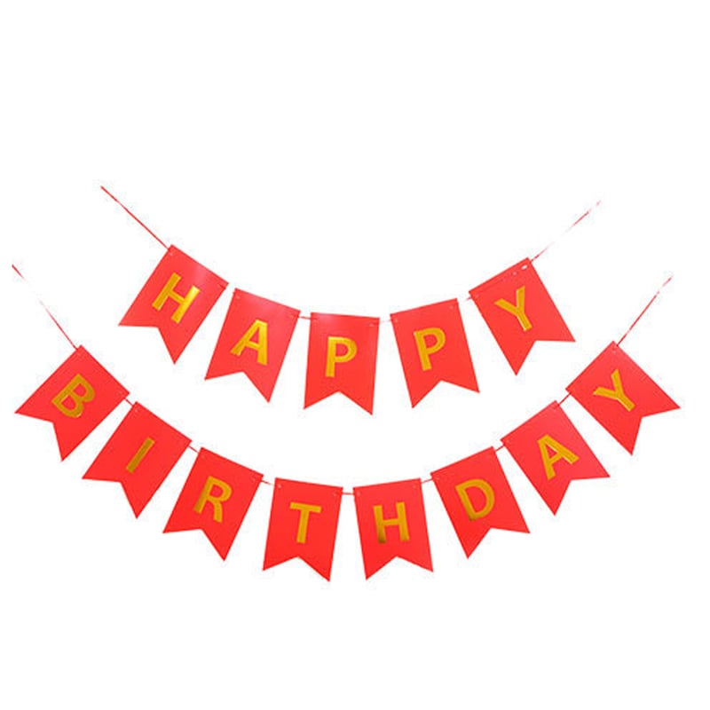 HAPPY BIRTHDAY 推しカラー ガーランド【生誕祭グッズ】 | G.triGer