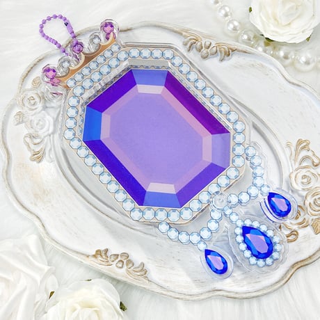 【G.triGerオリジナル】アクリルフレーム【ジュエリー】58mm缶バッジ・アクスタ用【推し活グッズ】