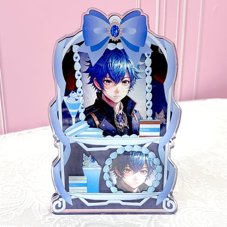 【G.triGerオリジナル 推し活グッズ】アクリルフレーム【アフタヌーンティー】 缶バッジ・カード用