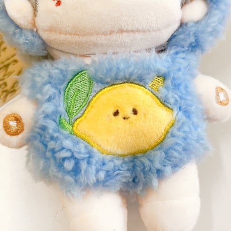 ぬい服　もこもこフルーツ着ぐるみ　10cm用【推し活グッズ】