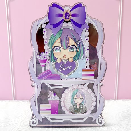 【G.triGerオリジナル 推し活グッズ】アクリルフレーム【アフタヌーンティー】 缶バッジ・カード用