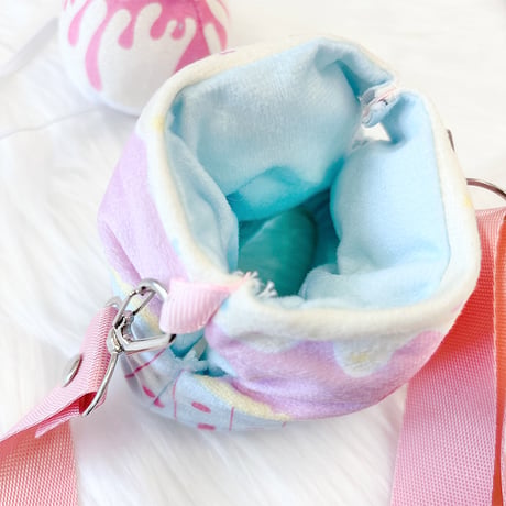 【ぬいバッグ】【ぬい服】ぬいぐるみ用ケーキ型バッグ【10~20cm用】【推し活グッズ】