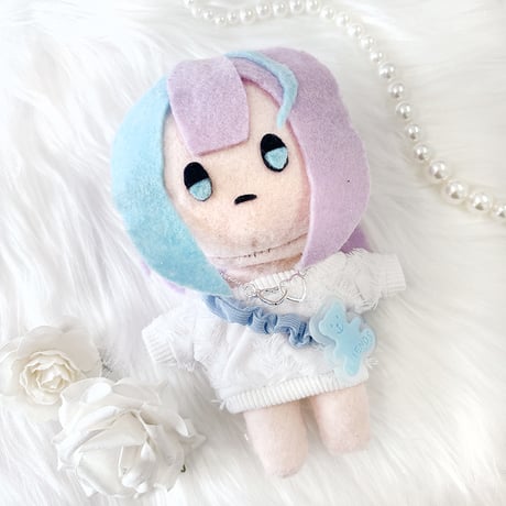 【ぬい服】ぬいぐるみ用スウェット & アクセサリーセット 【10~15cm用】