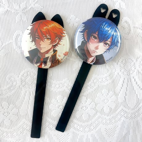 【推し活グッズ】マグネット付き缶バッジ用スティック【缶バッジ 痛ロゼット】