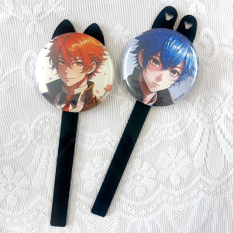 推し活グッズ】マグネット付き缶バッジ用スティック【缶バッジ 痛