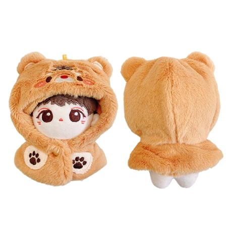 ぬい服　もこもこアニマル着ぐるみ　10cm用【推し活グッズ】