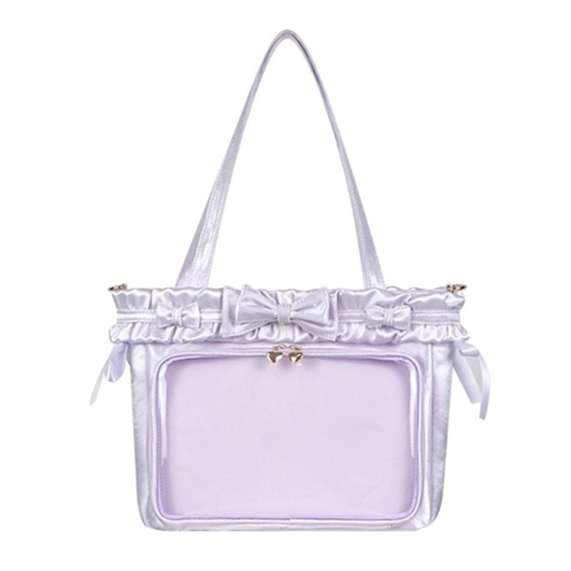 HEADACHE STUDIO】リボンフリルサテン痛バッグ【推し活グッズ】 | G.triGer