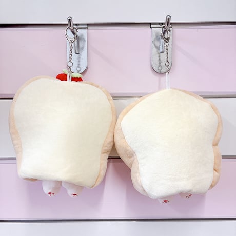 【ぬい服】ぬいぐるみ用食パン型着ぐるみ キーホルダー【10~15cm 用】猫・犬【推し活グッズ】