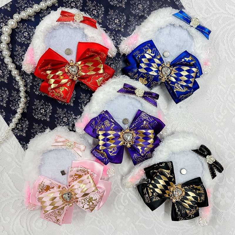 G.triGerオリジナル 推し活グッズ】ふわふわ垂れ耳ロゼット【缶 G.triGerオリジナル 推し活グッズ】ふわふわ垂れ耳ロゼット【缶