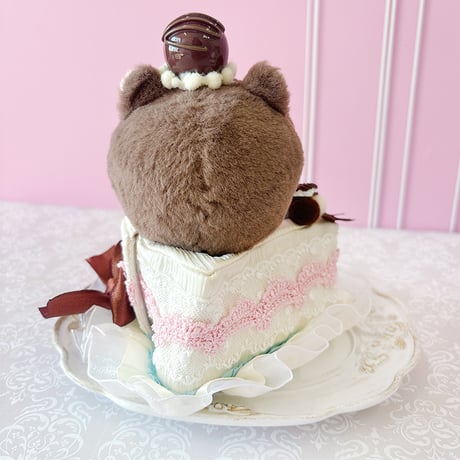 ぬい服　ショートケーキ型ぬいぐるみ用着ぐるみ　10cm用【推し活グッズ】