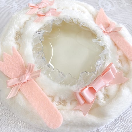 カラトリー装飾付きぬいポーチ【10cm用】【推し活グッズ】