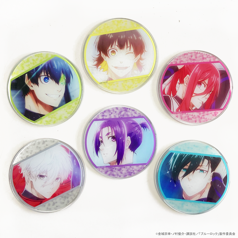 全種セット】アニメ「ブルーロック」PVCコースター | G.triGer