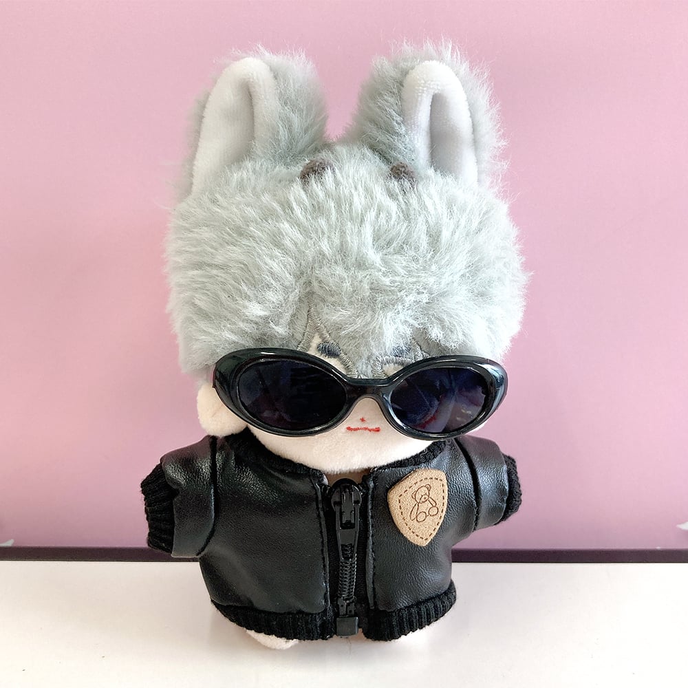サングラスぬいぐるみ ぬい服】革ジャン&サングラスセット 10cm用 | G.triGer